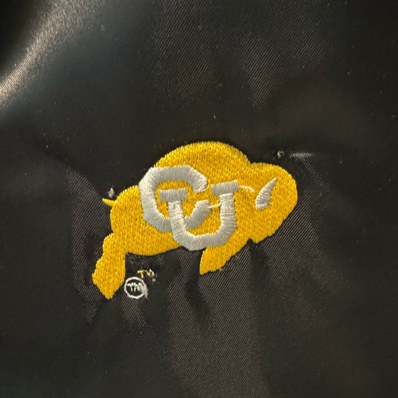 Vintage 80s Swingster Colorado University Satin Bomber Jacket SIZE: L - Picture 3 of 6